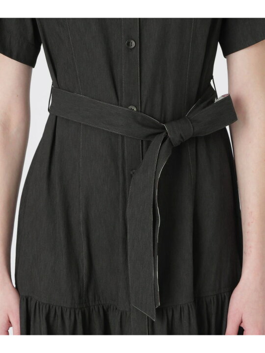 楽天市場】スラブシャンブレーツイルドレス BLUE LABEL CRESTBRIDGE  