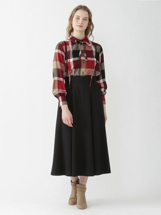 楽天市場】【SALE／65%OFF】ソフトドレープツイルスカート BLUE LABEL  