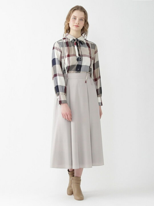 楽天市場】【SALE／65%OFF】ソフトドレープツイルスカート BLUE LABEL  