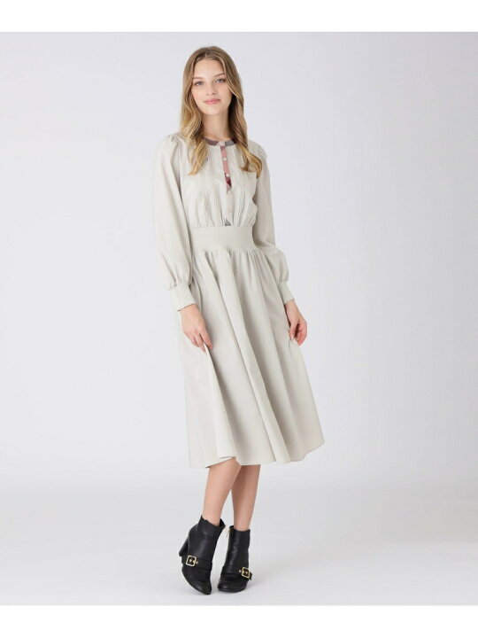 楽天市場】【SALE／20%OFF】プレーンストレッチブロードワンピース  