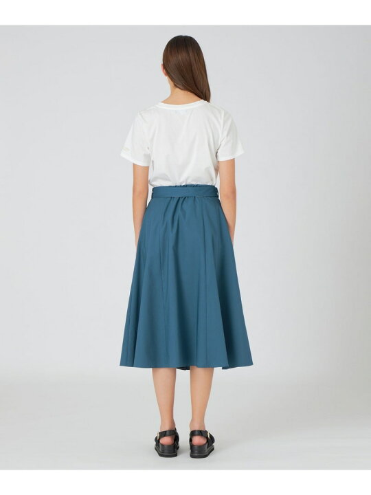 楽天市場】【SALE／20%OFF】カルゼストレッチフレアスカート BLUE 