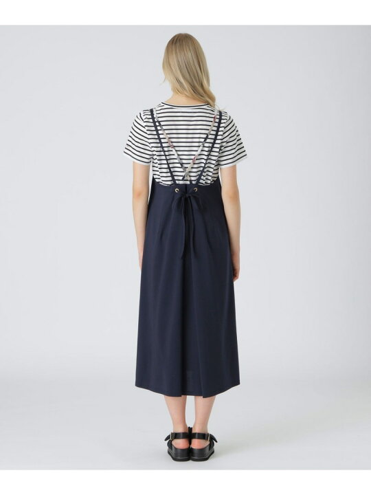 楽天市場】【SALE／18%OFF】コンパクトシルケットポンチエプロンドレス 