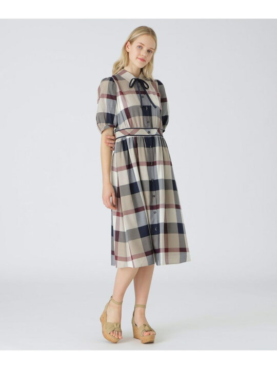 楽天市場】【SALE／21%OFF】クレストブリッジチェックエアリーブロード  