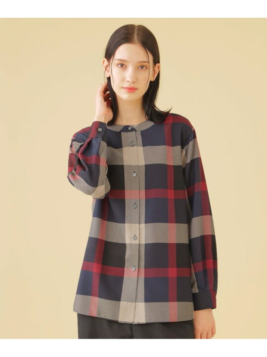 楽天市場】【SALE／40%OFF】クレストブリッジチェックバンドカラー 