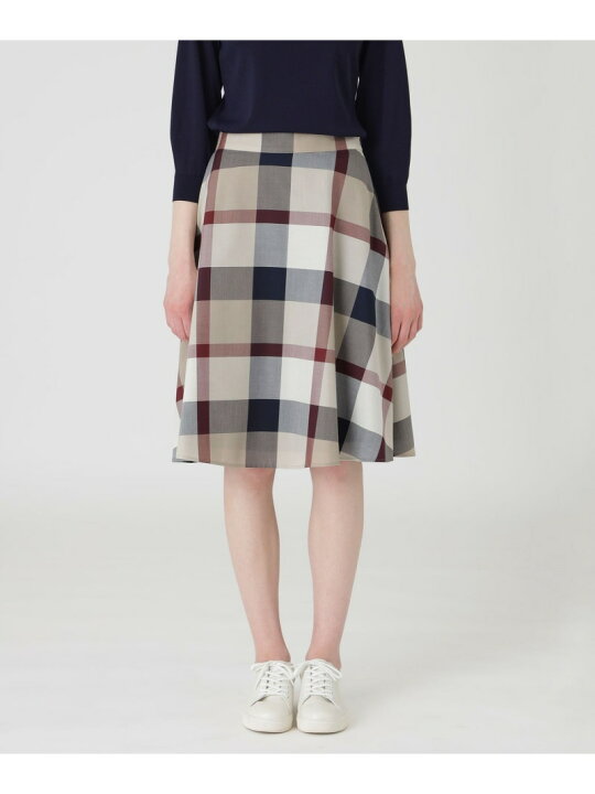楽天市場】【SALE／19%OFF】クレストブリッジチェックエアリーブロード  