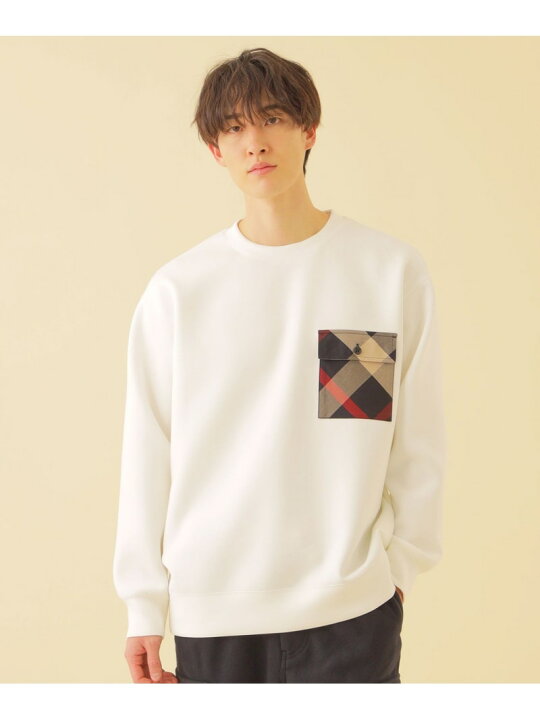 楽天市場】【SALE／41%OFF】チェックポケットダンボールニット 