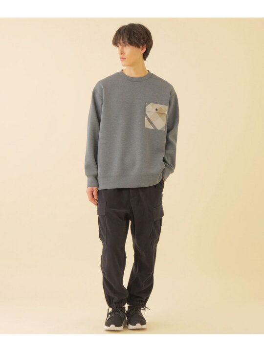 楽天市場】【SALE／41%OFF】チェックポケットダンボールニット 