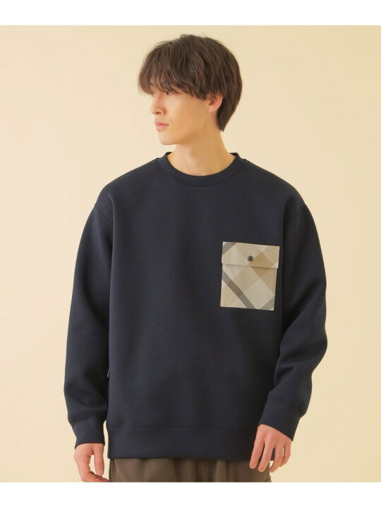 楽天市場】【SALE／41%OFF】チェックポケットダンボールニット 