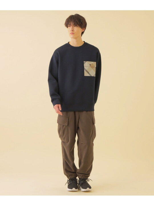 楽天市場】【SALE／41%OFF】チェックポケットダンボールニット 