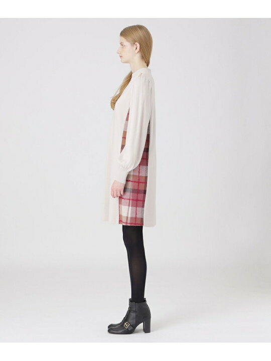 楽天市場】【SALE／22%OFF】ミラノリブニットワンピース BLUE LABEL  