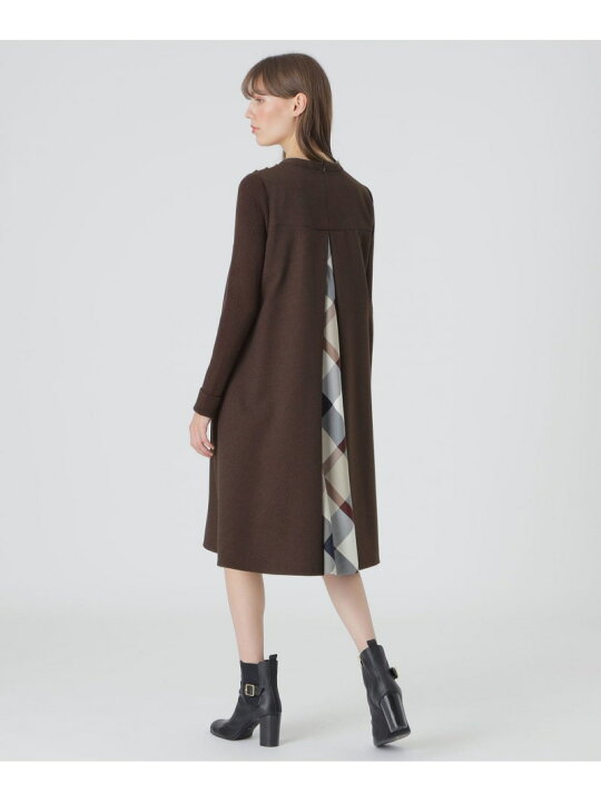 楽天市場】【SALE／19%OFF】リブスリーブAラインドレス BLUE LABEL 