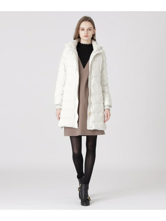 楽天市場】【SALE／50%OFF】ハイマルチピーチタフタロングダウンコート  