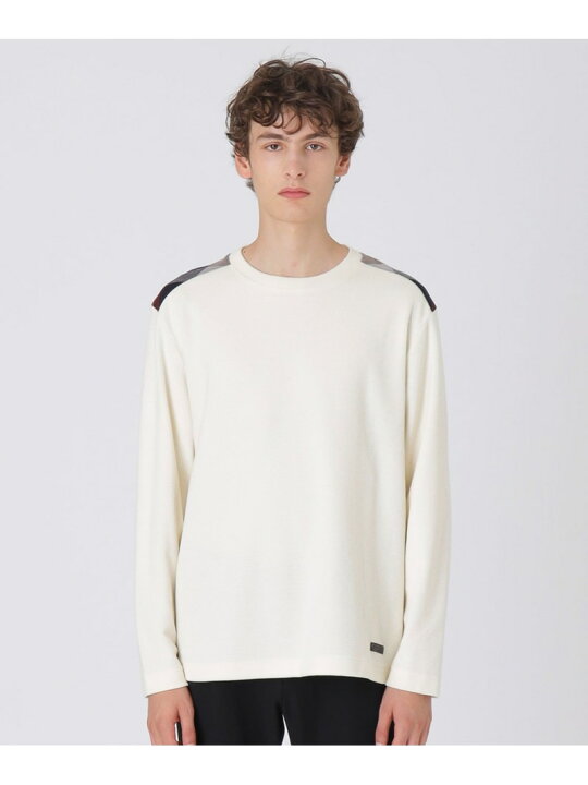 楽天市場】【SALE／55%OFF】ショルダーチェックニットソー BLACK LABEL 