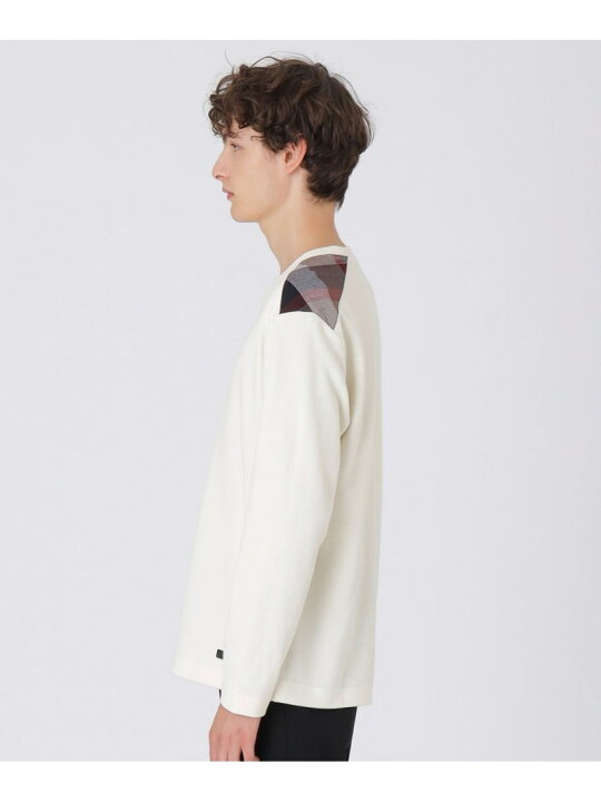 楽天市場】【SALE／55%OFF】ショルダーチェックニットソー BLACK LABEL 