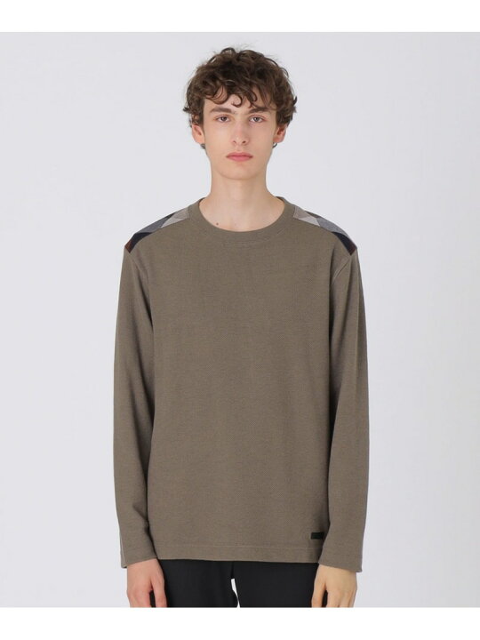 楽天市場】【SALE／55%OFF】ショルダーチェックニットソー BLACK LABEL 