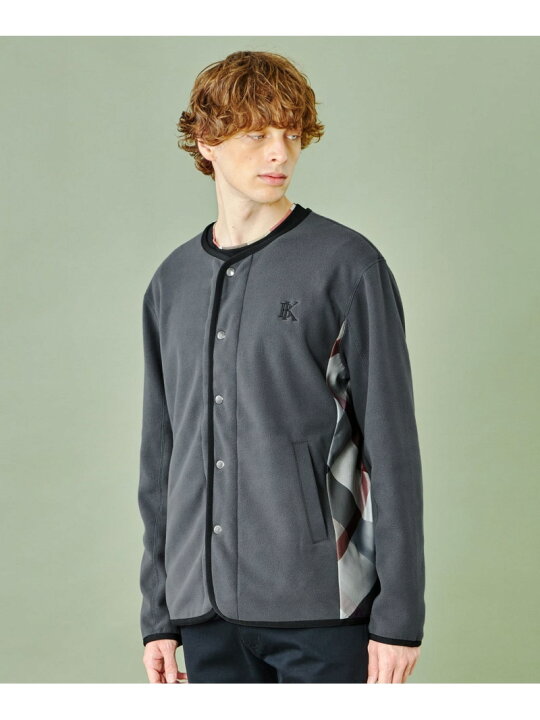 楽天市場】【SALE／50%OFF】【WEB限定】パーシャルチェックフリース 