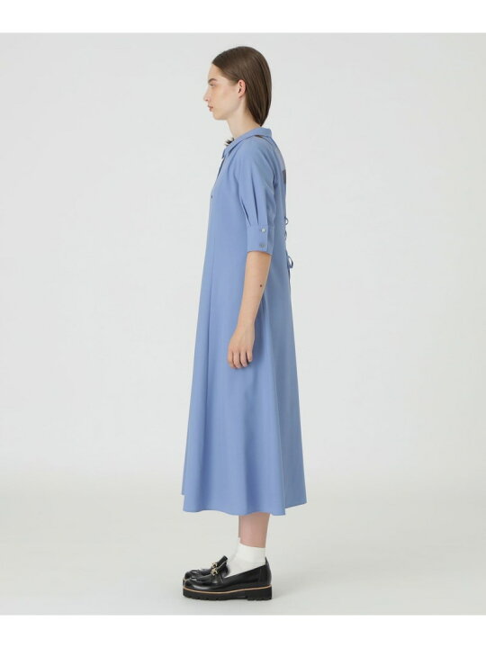 楽天市場】【SALE／23%OFF】バックレースアップドレス BLUE LABEL 