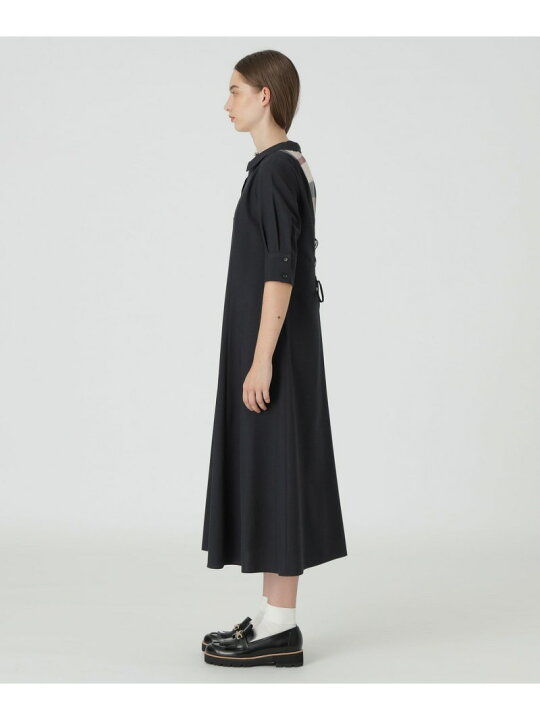 楽天市場】【SALE／23%OFF】バックレースアップドレス BLUE LABEL 