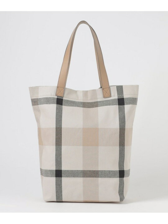 楽天市場】【SALE／16%OFF】クレストブリッジチェックキャンバストート 
