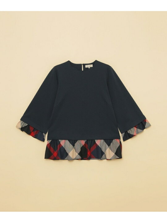 楽天市場】【SALE／30%OFF】モクロディチェックコンビカットソー CB 