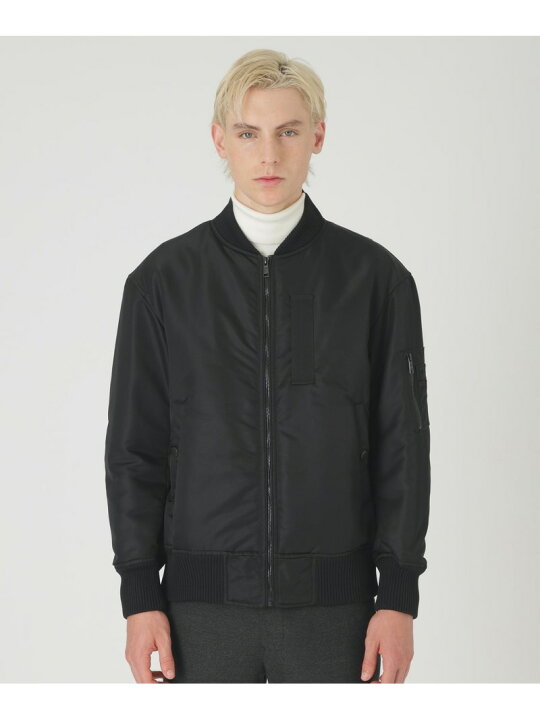 楽天市場】【SALE／20%OFF】パデッドMA-1フライトジャケット BLACK 