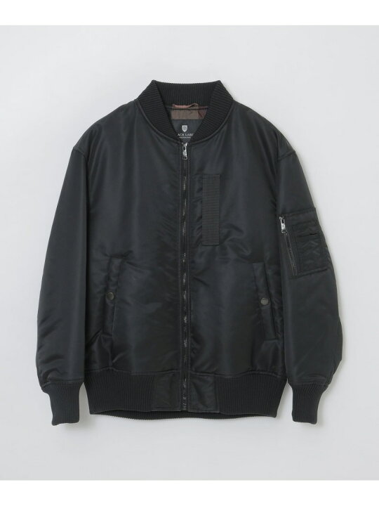 楽天市場】【SALE／20%OFF】パデッドMA-1フライトジャケット BLACK  