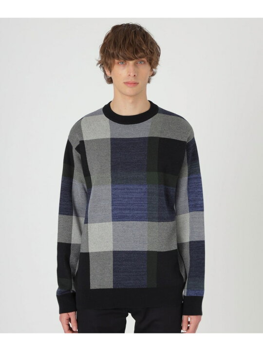 楽天市場】【SALE／62%OFF】メランジクレストブリッジチェックニット 