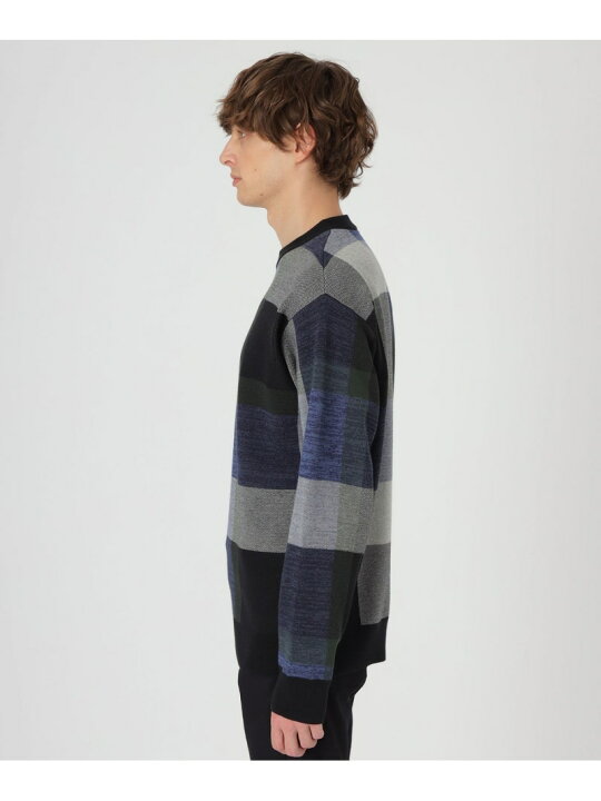 楽天市場】【SALE／62%OFF】メランジクレストブリッジチェックニット 