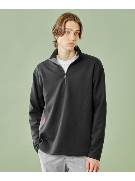 楽天市場】【SALE／20%OFF】【WEB限定】サイドチェックハーフジップ  