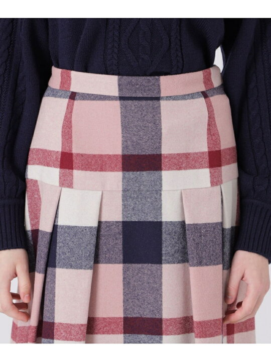 楽天市場】【SALE／44%OFF】クレストブリッジチェックフラノスカート  