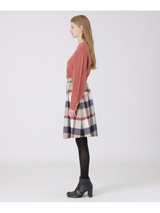 楽天市場】【SALE／44%OFF】クレストブリッジチェックフラノスカート  