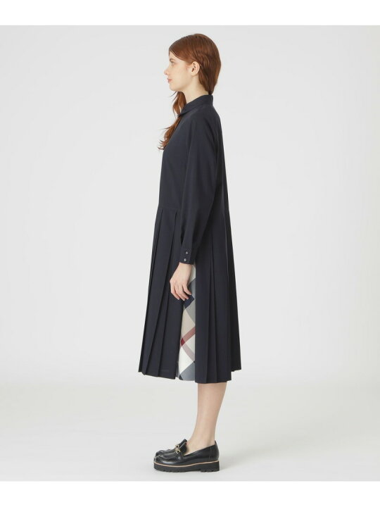 楽天市場】【SALE／22%OFF】ライトトロクリアシャツドレス BLUE LABEL 