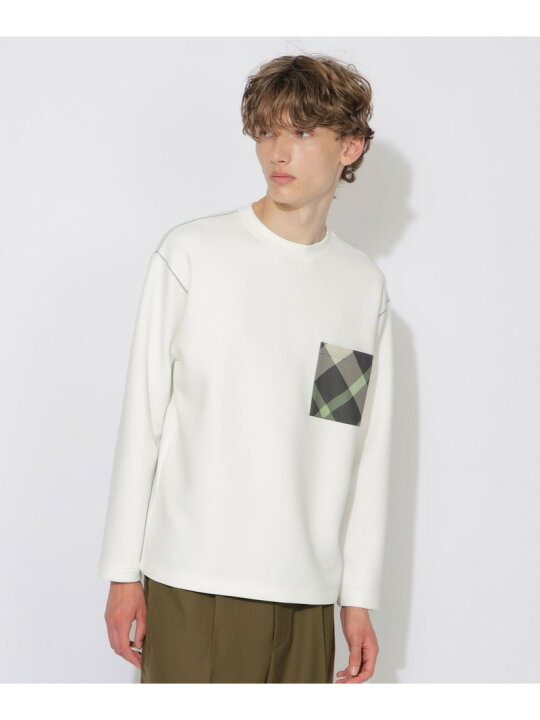 楽天市場】【SALE／46%OFF】チェックポケットダンボールニット  