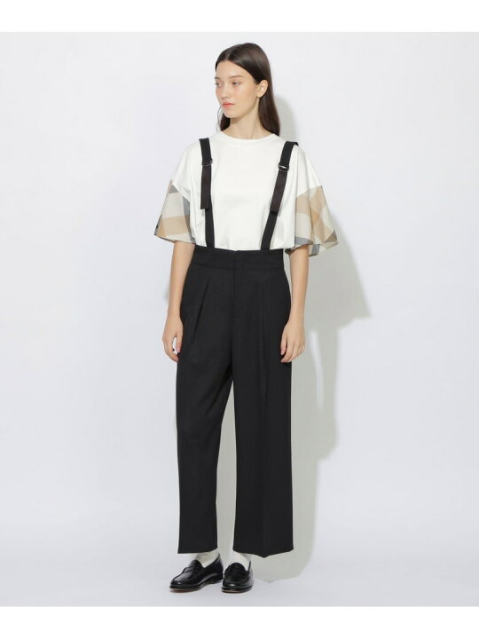 楽天市場】【SALE／22%OFF】リネンライクサロペットパンツ CB 