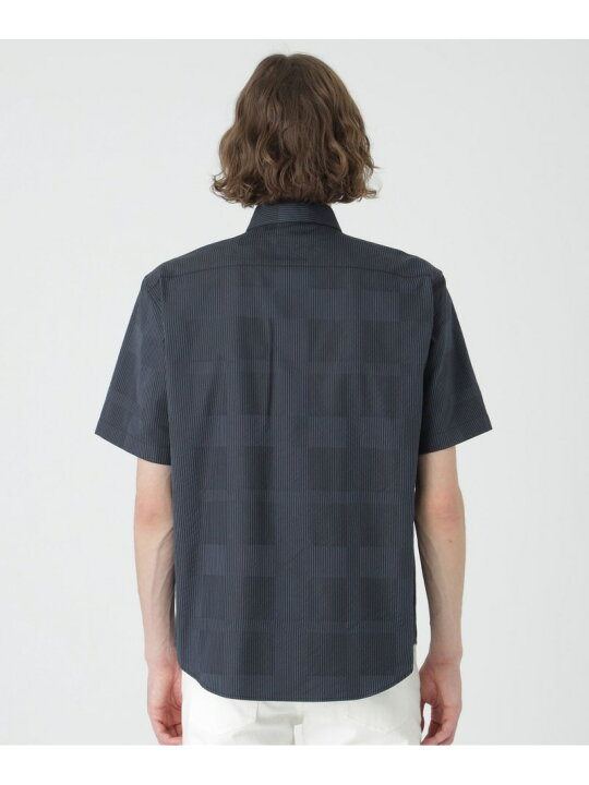 楽天市場】【SALE／22%OFF】シャドーチェックサッカーシャツ BLACK 