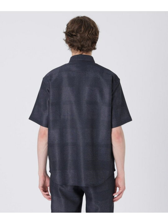 楽天市場】【SALE／36%OFF】シャドーチェックカラミシャツ BLACK LABEL 