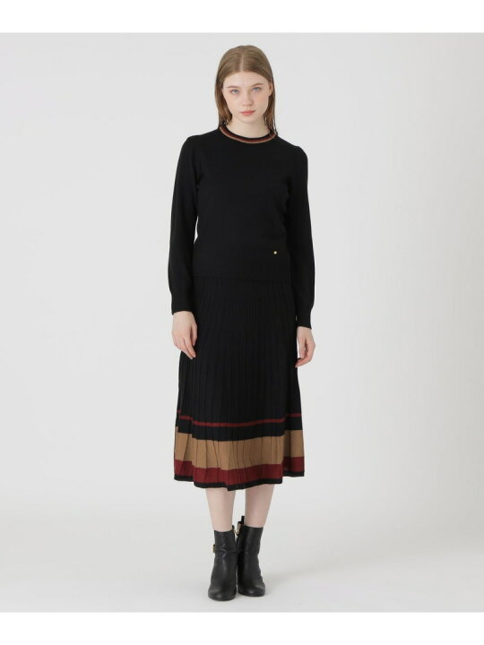楽天市場】【SALE／51%OFF】ラインニットセットアップ BLUE LABEL 