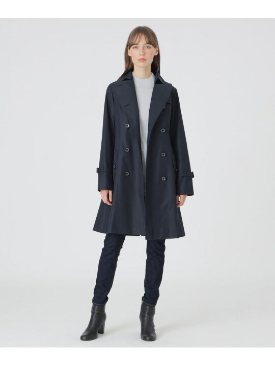 楽天市場】【SALE／19%OFF】ライトギャバジントレンチコート BLUE 
