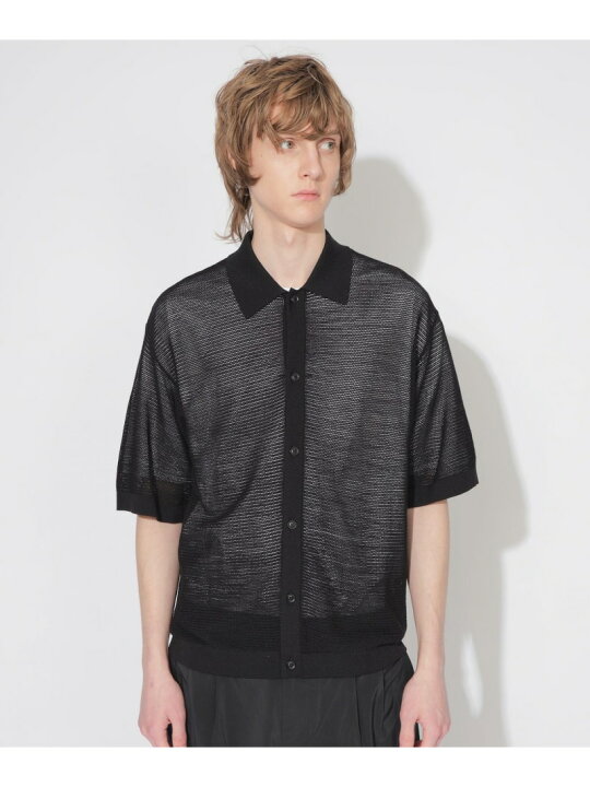 楽天市場】【SALE／29%OFF】メッシュニットポロカーディガン CB 