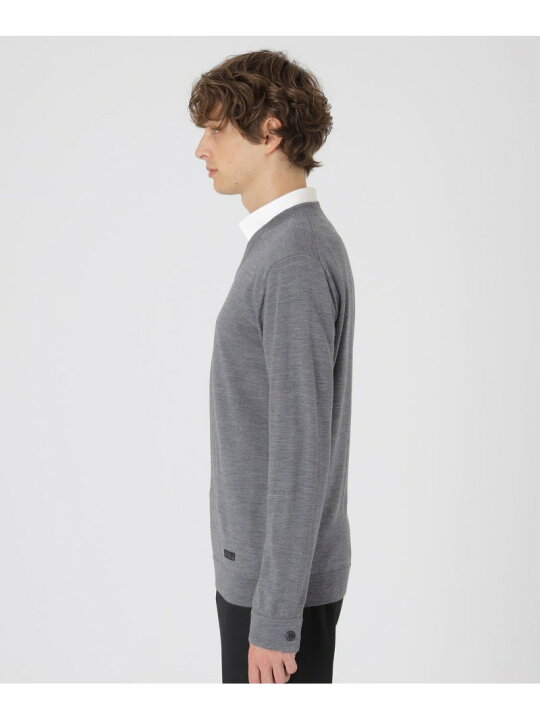 楽天市場】【SALE／33%OFF】コンフォータブルVネックニット BLACK 
