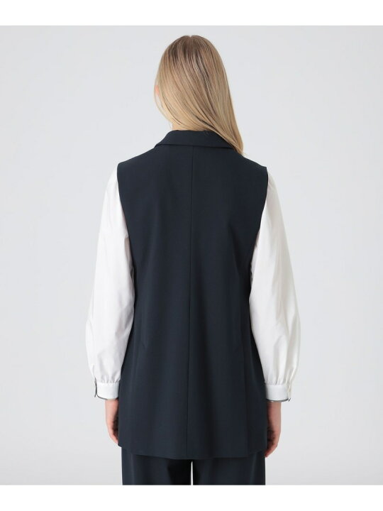 楽天市場】【SALE／20%OFF】ウールライクソフトツイルジレ BLUE LABEL  