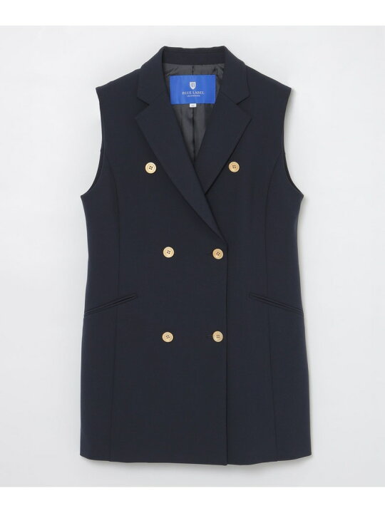 楽天市場】【SALE／20%OFF】ウールライクソフトツイルジレ BLUE LABEL