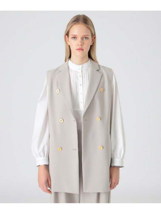 楽天市場】【SALE／20%OFF】ウールライクソフトツイルジレ BLUE LABEL  