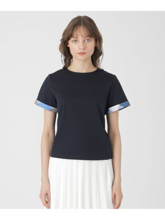 楽天市場】【SALE／33%OFF】コンパクトピマスムースバックチェックT 