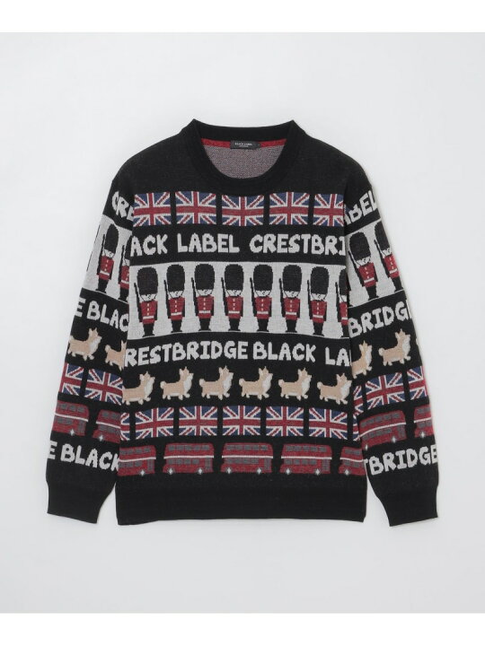 楽天市場】【SALE／44%OFF】ブリティッシュフェスティブニット BLACK 