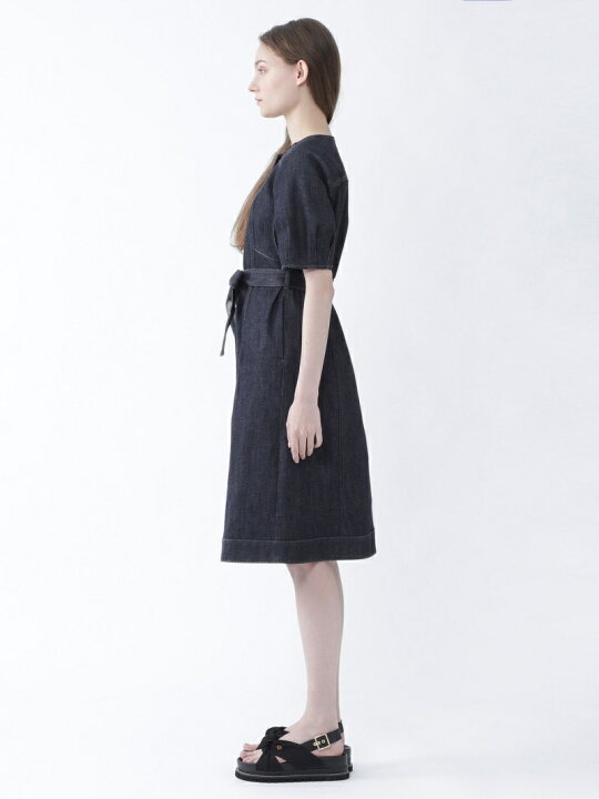 楽天市場】【SALE／56%OFF】ムラ糸ストレッチデニム ワンピース 