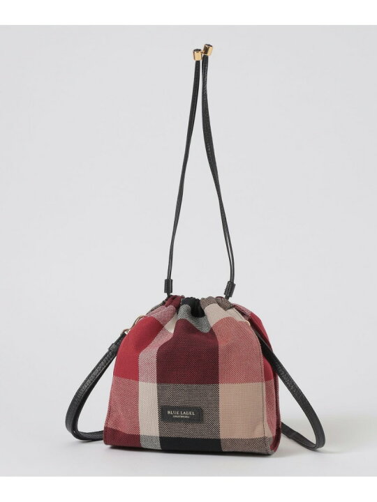 楽天市場】【SALE／19%OFF】クレストブリッジチェックキャンバス巾着 