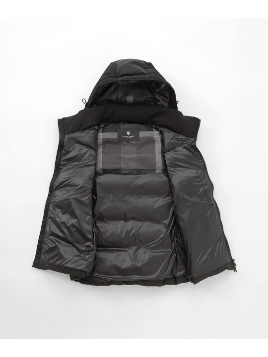 楽天市場】【SALE／48%OFF】ファブリックコンビダウンベスト BLACK 