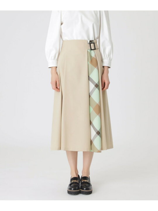 楽天市場】【SALE／38%OFF】クレストブリッジチェックラインフレア  