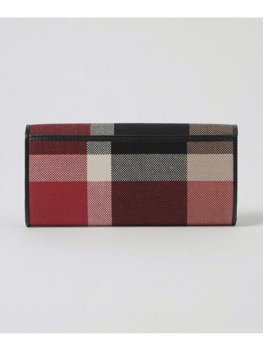 楽天市場】【SALE／22%OFF】クレストブリッジチェックキャンバス長財布 